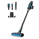 Cecotec Aspirador Escoba Sin Cable Conga Rockstar 900 X-Treme, Sin bolsa, 600 W, Potencia Succión 200aW y presión 26 KPA, 3 en 1, Motor digital, Modo automático, Hasta 90min de Autonomía, 3 accesorios