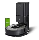 Robot aspirador iRobot Roomba i7+ (i7556) con Vaciado automático, Alta potencia, Para mascotas, Programa por habitación, Limpia por objeto, Sugerencias personalizadas, Compatible con asistentes voz
