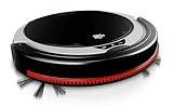 Dirt Devil Fusion aspiradora robotizada Negro, Plata 0,24 L - Aspiradoras robotizadas (Negro, Plata, Alrededor, 0,24 L, Alfombra, Níquel-metal hidruro (NiMH), 1000 mAh)