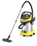Kärcher - Aspirador en seco y húmedo WD 6 Premium 30 L, 1.300 W, con toma de corriente, función soplado (1.348-271.0)