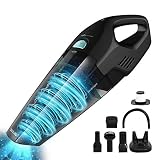 Cecotec Aspirador de Mano Conga Immortal ExtremeSuction 22,2 V Hand. Potente. para sólidos y líquidos. Tecnología ciclónica. Accesorios para casa y Coche. Autonomía de 25 Minutos.